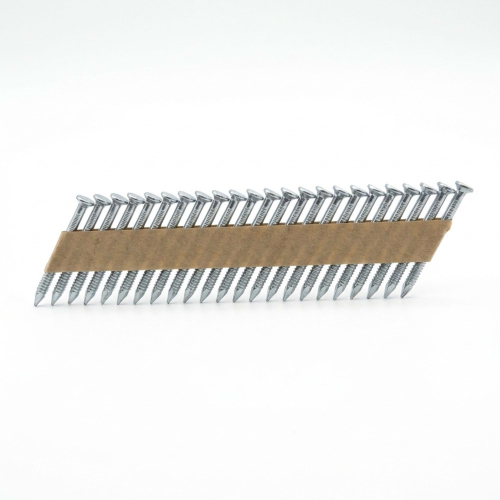 2 200 pointes d'ancrage annelées galvanisées en bande 34° 40 x L. 40 mm - 34400406 Alsafix