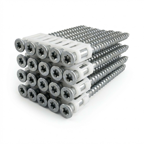 Scrail de 2000 Vis Galvanisées Torx 16° (TX) SCRAIL 25/28 mm - Alsafix