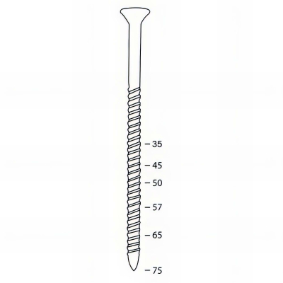 Scrail de 2000 Vis FasCoat Phillips (PH) 16° SCRAIL 28/32 Alsafix 2