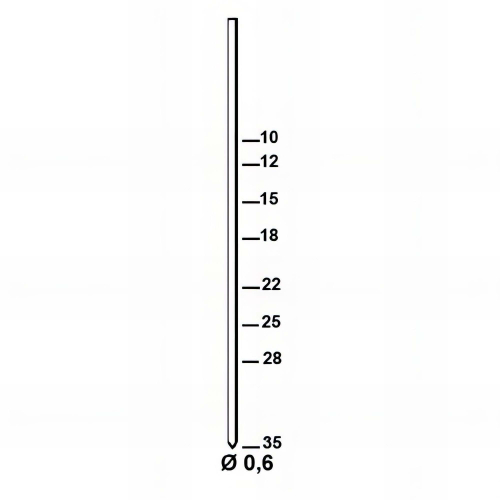 20 000 Finettes Minibrads Alsafix en Bande INOX A2 D. 0,6 mm pour Fixation Bois Invisible