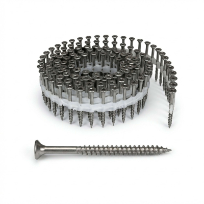 1125 vis bois en rouleaux D. 5 x 60 mm Inox A2 autoforeuse TX 25 - BDS560A2 - Alsafix