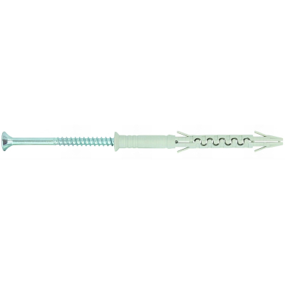 Blister de 10 chevilles à expansion nylon à visser NFA D. 8 x 80 mm - CM08080BL - Alsafix