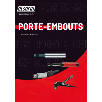 Porte embout de vissage magnétique 1/4" - 134H060 - Alsafix