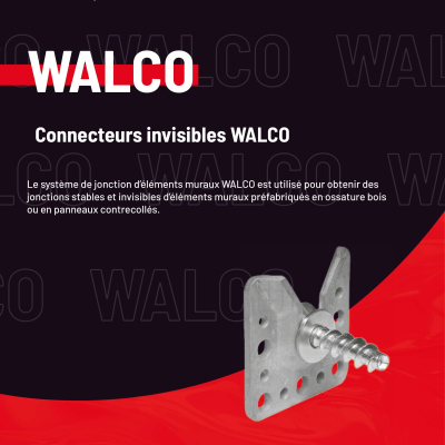 Connecteur invisible RICON-S 230/60 EK (L x l) 230 x 60 mm - AL-137K149 - Alsafix