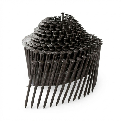 Coil de 16 800 pointes annelées INOX tête bombée (TB) COILS 21/23 16° D. 2,1/2,3 x 45 mm - 16C21458 Alsafix