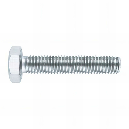 250 vis métriques M5 x 35 mm avec tête hexagonale totalement filetée, zingué