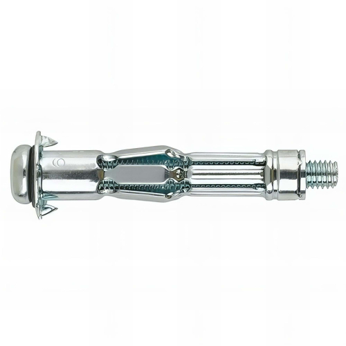 100 chevilles Indemoll M5 x 59 mm (D. 10 mm) avec vis à tête bombée pour matériaux creux