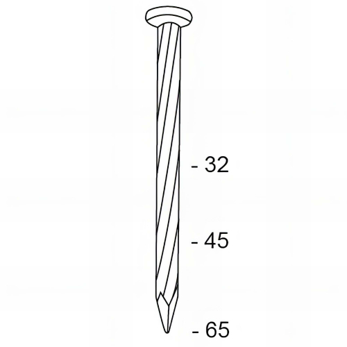 6000 Coils S D. 2,5 mm Acier HDG Alsafix FAP V5 Pointes en Rouleaux 16° Liaison Plastique