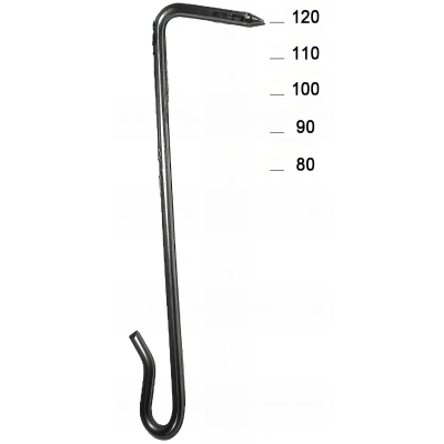 750 Crochets D'Ardoise En Bandes D. 2,7 mm INOX 17% - Alsafix