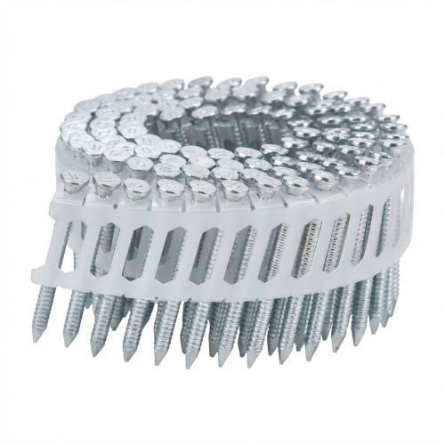 Coil de 2 000 Pointes d'Ancrage Annelées Galvanisées MAX 41 Alsafix, D. 4,1 mm