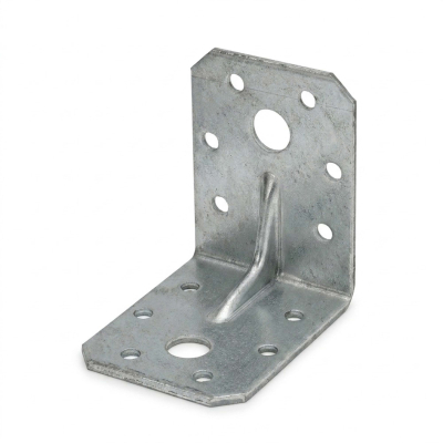Equerre avec renforts (H x L x l x ép) 85 x 55 x 55 x 1,5 mm - AL-ER08050515 - Alsafix