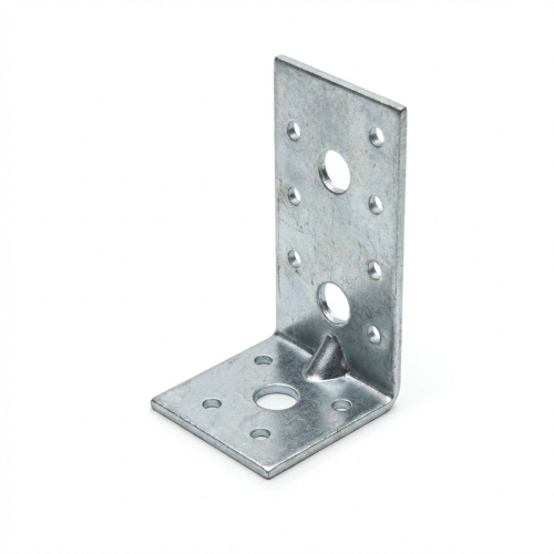 Equerre avec renforts (H x L x l x ép) 90 x 50 x 48 x 3,0 mm - AL-ER09050530 - Alsafix