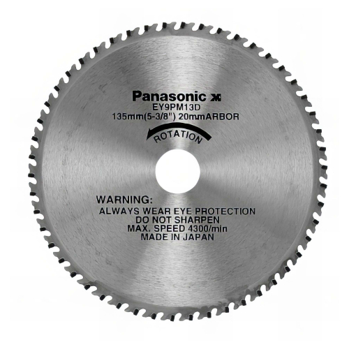 Lame acier D. 135 x 20 mm x Z 30 dents pour scie circulaire EY45A2L - EY9PM13C - Alsafix