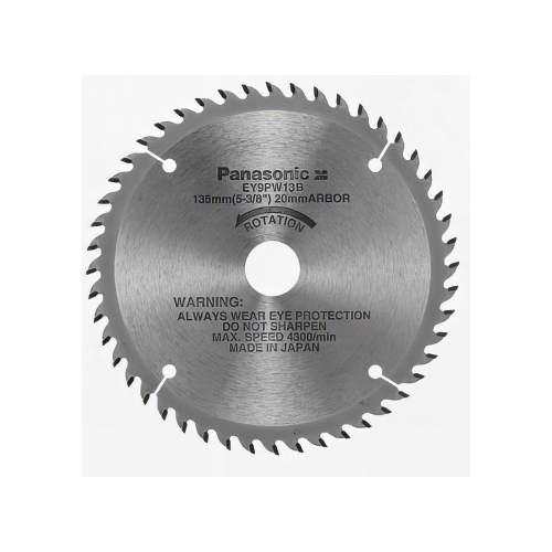 Lame bois D. 135 x 20 mm x Z 48 dents pour scie circulaire EY45A2L - EY9PW13B - Alsafix