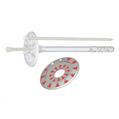 100 chevilles isolation KI 260 multimatériaux à expansion courte D. 10 x Lt. 260 mm - KI260 - Alsafix