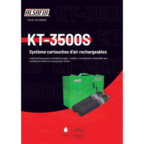 Coffret de 2 cartouches KT-3500S - KT-3500S - Alsafix