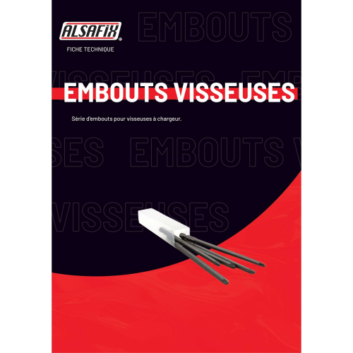 Embout de vissage 127 mm PH2 - PH12702 - Alsafix