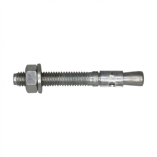 Blister de 5 goujons d'ancrage T D. 12 x LT. 240 mm version zinguée ATE Option 7 - PO07465BL - Alsafix
