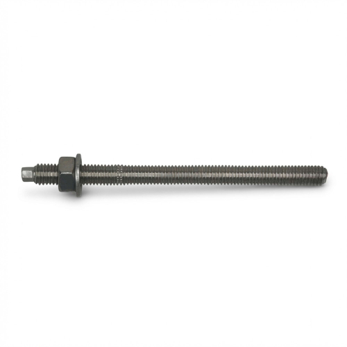 Blister de 10 tiges filetées avec écrou et rondelle STM M8 x Lt. 110 mm - INOX A4 - PO23105BL - Alsafix