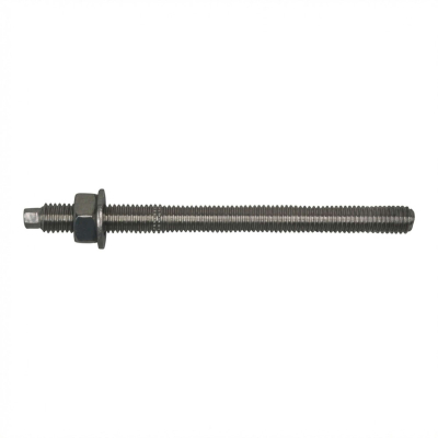 Blister de 10 tiges filetées avec écrou et rondelle STM M10 x Lt. 130 mm - INOX A4 - PO23110BL - Alsafix