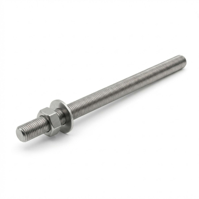 Blister de 2 tiges filetées avec écrou et rondelle STM M20 x Lt. 260 mm - INOX A4 - PO23125BL - Alsafix