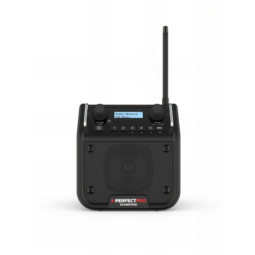 Radio de chantier DABPRO - 7 W - Bluetooth, MP3, Aux in, FM, DAB+ - Perfect Pro