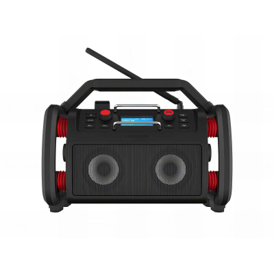 Radio de chantier ROCKHART - 2 x 30 (60) W - Bluetooth, MP3, Aux in, FM, DAB+ - Perfect Pro 2