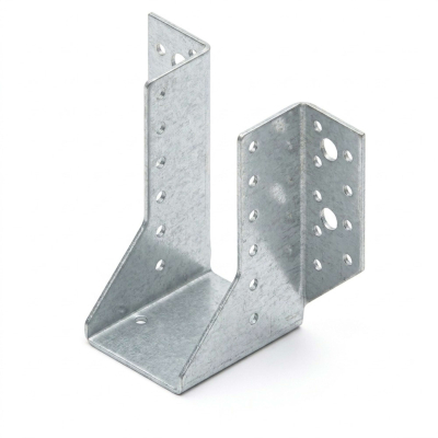 Sabot de charpente à ailes extérieures (P x l x H x ép) 80 x 32 x 114 x 2,0 mm - AL-SE032114 - Alsafix