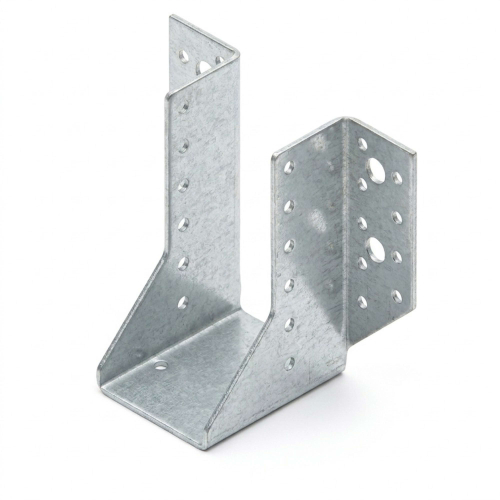Sabot de charpente à ailes extérieures (P x l x H x ép) 80 x 32 x 114 x 2,0 mm - AL-SE032114 - Alsafix