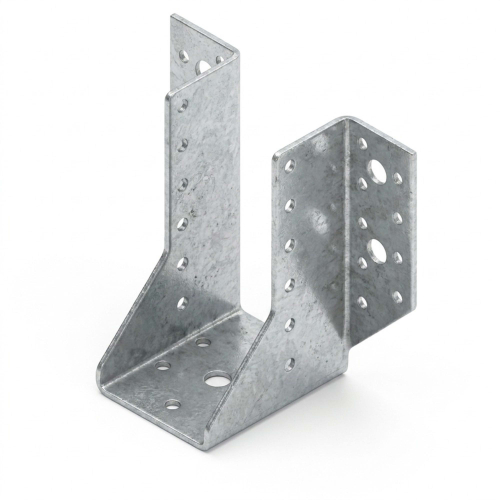 Sabot de charpente à ailes extérieures (P x l x H x ép) 80 x 40 x 110 x 2,0 mm - AL-SE040110 - Alsafix