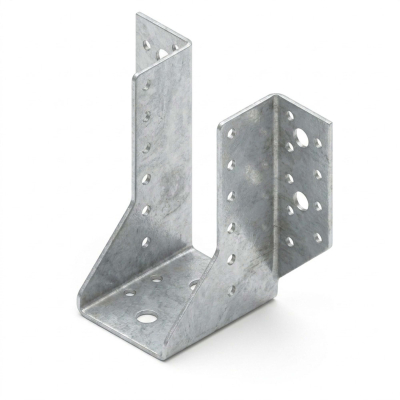 Sabot de charpente à ailes extérieures (P x l x H x ép) 80 x 60 x 160 x 2,0 mm - AL-SE060160 - Alsafix