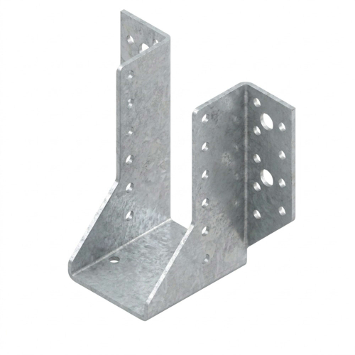 Sabot de charpente à ailes extérieures (P x l x H x ép) 80 x 70 x 155 x 2,0 mm - AL-SE070155 - Alsafix