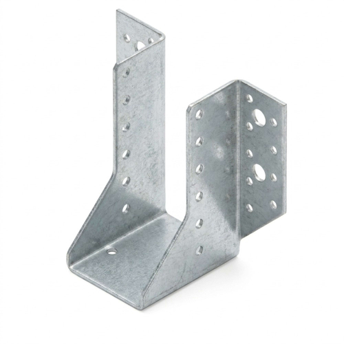 Sabot de charpente à ailes extérieures (P x l x H x ép) 80 x 100 x 170 x 2,0 mm - AL-SE100170 - Alsafix