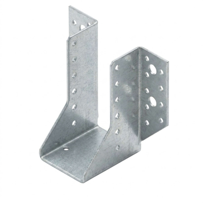 Sabot de charpente à ailes extérieures (P x l x H x ép) 80 x 100 x 200 x 2,0 mm - AL-SE100200 - Alsafix