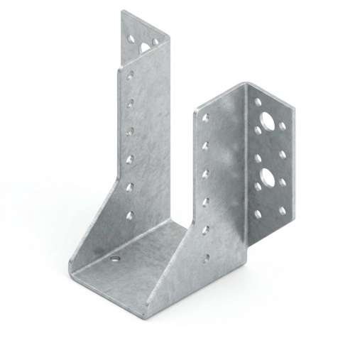 Sabot de charpente à ailes extérieures (P x l x H x ép) 80 x 120 x 190 x 2,0 mm - AL-SE120190 - Alsafix