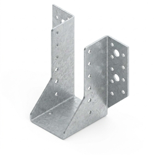 Sabot de charpente à ailes extérieures (P x l x H x ép) 80 x 140 x 210 x 2,5 mm - AL-SE140210 - Alsafix