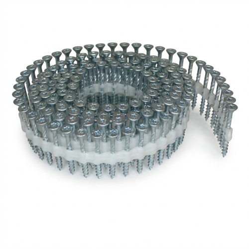 750 vis bois en rouleaux D. 5 x 40 mm galavanisées PZ - SP5040PZ - Alsafix