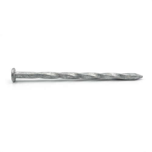Pointe galvanisée à chaud (HDG) carré torsadé (CT) en vrac tête plate (TP) 2,8 x 60 mm - 5 kg - TP280607 Alsafix