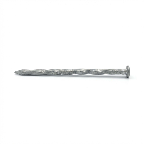 Pointe galvanisée à chaud (HDG) carré torsadé (CT) en vrac tête plate (TP) 3,6 x 90 mm - 5 kg - TP360907 Alsafix