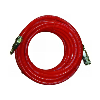 Tuyau pneumatique avec raccords D. 8 x 12 mm x L. 10 M - TUYAU10 - Alsafix