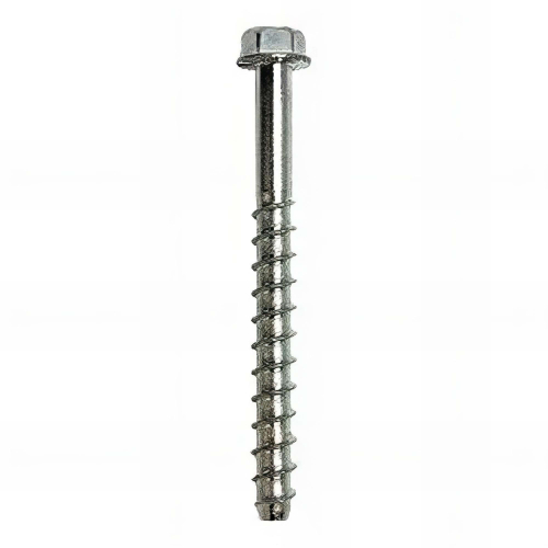 100 Vis D'ancrage Béton Auto-Taraudeuse INOX A4 Tête Hexagonale D. 6 mm - Alsafix