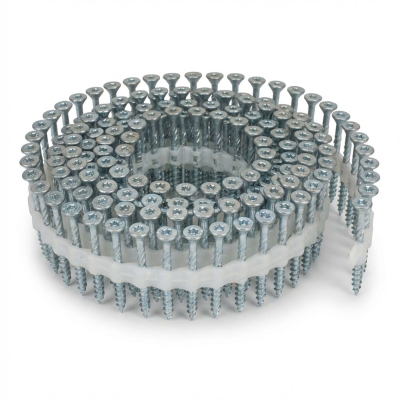 1125 Vis Bois en Rouleaux D. 4,5 mm Galvanisées TX 20 - Alsafix