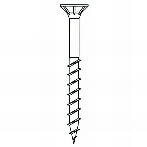 1125 Vis Bois en Rouleaux D. 4,5 mm Galvanisées TX 20 - Alsafix