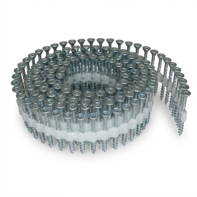 750 Vis Bois en Rouleaux D. 5 mm Galvanisées TX 25 - Alsafix
