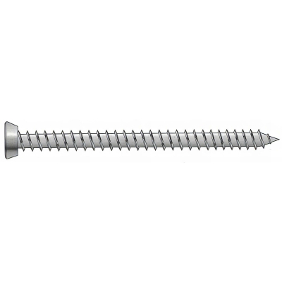 100 Vis D'ancrage WHO Tête Cylindrique TX25 D. 7,5 mm - Alsafix