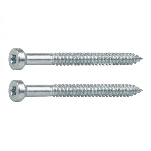 Blister de 10 Vis d'Ancrage Béton WHO Tête Cylindrique TX25 D. 7,5 mm - Zinguée - Alsafix