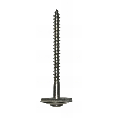 200 Vis à Bois de Ferblanterie VBJ + Joint EDPM D. 4,5 mm x TX20 - Inox A2 - Alsafix