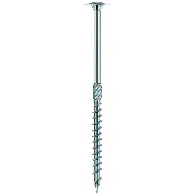 200 Vis Bois Tête Large Bombée D. 6 mm Galvanisées + TX 30 - Alsafix VBL