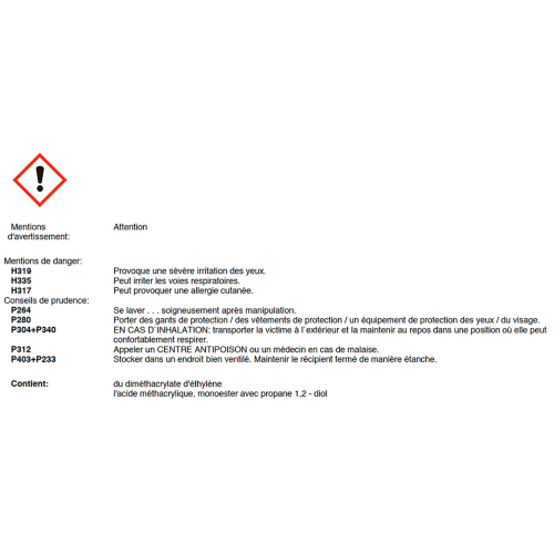 Alsafix Cartouche de Scellement Chimique Vinylester Grise VI100-PRO