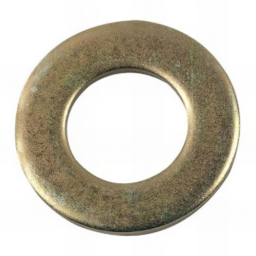 Rondelle plate moyenne M6 mm M Zinguée bichromatée - Boite de 500 pcs